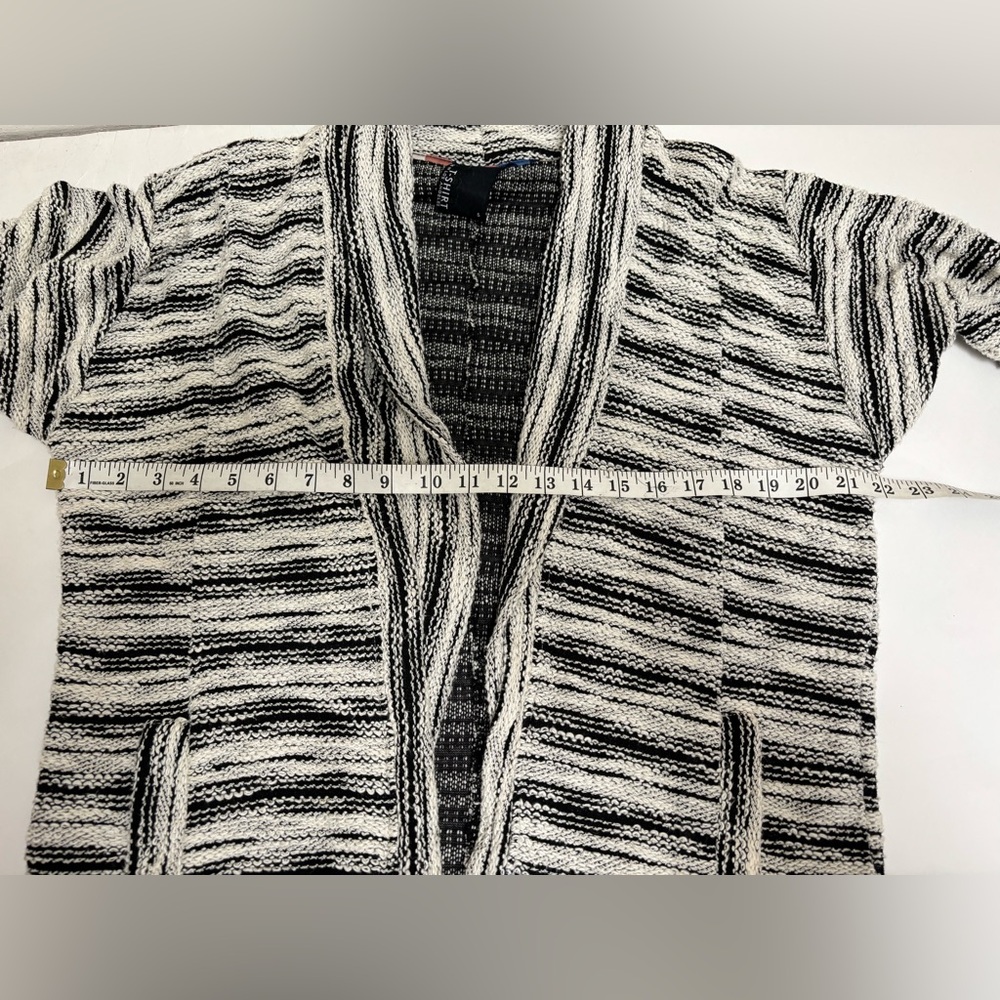 Anthropologie Dolan Verona textured long cardigan duster size small S pockets - Picture 10 of 13